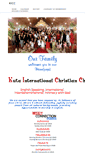 Mobile Screenshot of kutainternationalchristianchurch.org